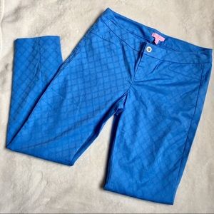 Lily Pulitzer Bennet Blue Kelly Pant